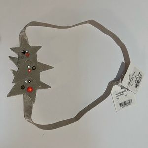 Bonpoint Etoile silver headband NEW size TU (0-3 yr)
